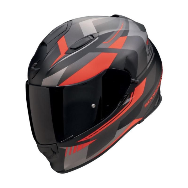 Scorpion Helmets Exo 491 abilis blk/sil/red xs